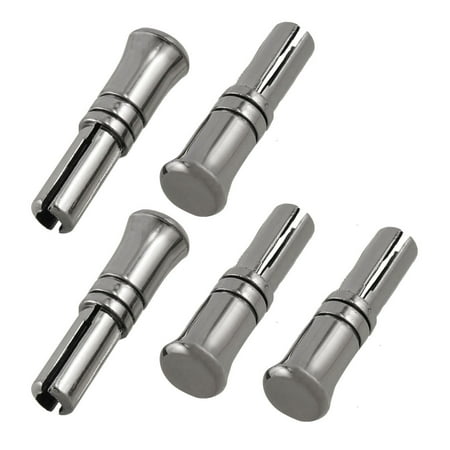 Unique Bargains Unique Bargains Spare Parts 4.5mm Bore Dia Dark Gray Fishing Rod Reel Seat 5 Pcs