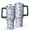 Pioneer Flower Floral, variant on 40oz Pioneer Flower Floral Print Pattern Insulated Tumbler with Handle, BPA-Free Leak Proof Lid and Straws, Double Wall Vacuum, Hot 12h/Cold 34h