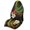 Polynesian Hibiscu, variant on Bulopur Sea Turtle Front Car Seat Towel Universal Soft Breathable Seat Protector for Bohemian Non-Slip Towel for Car Decor Fit SUV Sedan Truck