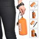 thumbnail image 2 of Refugio de Emergencia Manta Térmica Impermeable Kit de Supervivencia Saco de Dormir Sos Tubo de Supervivencia Tienda de Emergencia con Silbato,11 Afortunado Sencillez, 2 of 4