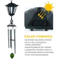 thumbnail image 3 of Luz Colgante Solar Tubo De Aluminio Colgante Campanas De Viento Linterna Led Patio Exterior Hogar Lámpara De Carillón De Viento Impermeable Yuarrent HA035859-00, 3 of 6