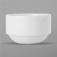 thumbnail image 1 of Tuxton ALB-100 10 oz Porcelain White Stackable Bouillon Cup, 1 of 1