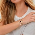 thumbnail image 3 of HSHDLDF Stainless Steel Banlge Bracelet (gold-cubic zirconia), 3 of 6