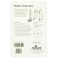 thumbnail image 6 of NOVA Medical Products Walker Glide Skis, Gray, 6 of 7