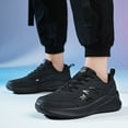 thumbnail image 4 of Eashery Sport Shoes for Men Walking Shoes Comfortable Mens Shoes Black 12, 4 of 5
