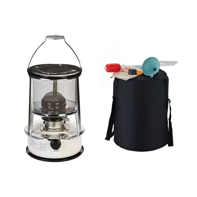 Poêle à Kérosène avec Sac de Rangement, Poêle à Huile Portable pour Pêche sur Glace, Camping, Randonnée, Voyage, Facile à Utiliser