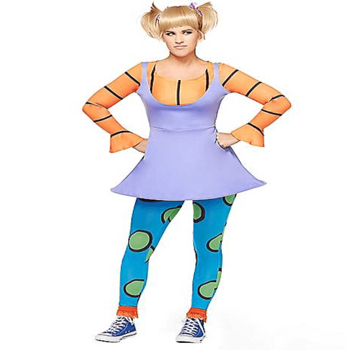 Adult Angelica Costume - Rugrats-Adult Medium - Walmart.com