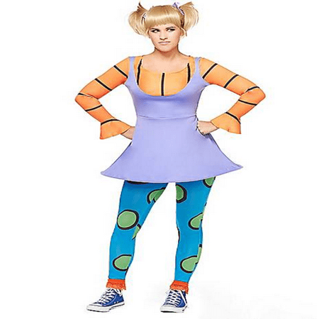 Adult Angelica Costume - Rugrats-Adult Large