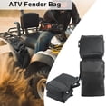 thumbnail image 4 of 2PCS 600D Oxford ATV Fender Bags ATV Tank Saddle Bags Cargo Storage Hunting Bags, 4 of 4