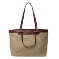 thumbnail image 3 of Bolso Mano Tejido PU para Mujer Elegante Viajes Al Aire Libre (), 3 of 8