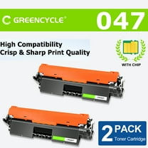 greencycle CRG047 Toner Cartridge Replacement Compatible for CANON 047 Black Toner Cartridge imageCLASS MF113W LBP113W LBP112 MF112 MF110 LBP110 Printer Ink Cartridge (2PCS)