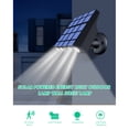 thumbnail image 3 of Yeacher 4 LEDs Solar Powered Energy Light Outdoor Lamp Wall Street Fence Lights Sensitive Light, 3 of 8