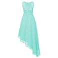 thumbnail image 3 of YONGHS Kids Girls Junior Bridesmaid Dress Party Proms Gown 6-16 Mint Green 6, 3 of 5