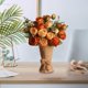 thumbnail image 1 of Florero, maceta, Diseño de nudo de lazo, florero decorativo, soporte de flores para chimenea, dormitorio, oficina, entrada de inauguración de la casa Amarillo, 1 of 8