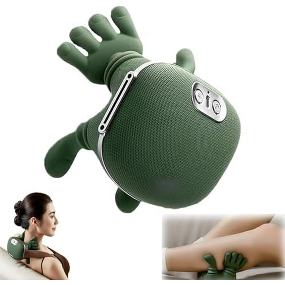 Massage Master for Shoulder, Shiatsu Back and Neck Massager for Neck, Lower Abdominal, discomfort Relief Deep Tissue with 3-Speed Adjustment Gifts for Women, Men, Mom and Dad