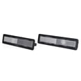 thumbnail image 4 of uds luces de posición laterales delanteras de coche carcasa 63141377849 reemplazo de mantenimiento para lente blanca E30 E32 E34, 4 of 12