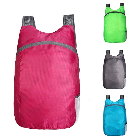 Visland Ultralight Lightweight Packable Foldable Travel Camping Hiking Outdoor Sports Backpack Daypack-Black