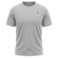 thumbnail image 3 of Gunia Mens Workout Gym Shirts Summer Men'S Large Sized Sporty Patterned Denim Short Sleeved Round Neck T Shirt Tees For Running Athletic Sport Tops Tshirt For Men Light Gray 3Xl, 3 of 8