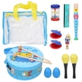 thumbnail image 3 of Orff Toys Set,Orff Toy Set Instrumentos musicales de percusión Orff Juguete musical Rendimiento inigualable, 3 of 12