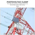 thumbnail image 5 of QUMIIRITY Solar Panel Cable Clamp 30Pcs Silver Rectangular Clips for Photovoltaic System Wiring Professionals, 5 of 5