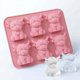 thumbnail image 1 of Mini Cow Ice Mould Cute Silicone Ice Tray For Whiskey Cocktails Coffee Reusable Cattle Shaped Ice Mould For Drinks Parties Bar Birthday, 1 of 8