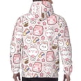 thumbnail image 7 of Salouo Cute Rabbit Pattern Men's Fall Hoodie Sweatshirt,Sport Hoodie with Pockets for Men Pullover Casual Hooded Sweatshirt-4X-Large, 7 of 7