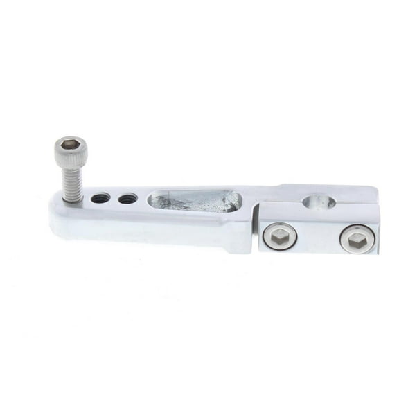 Speedway Motors Aluminum Throttle Linkage Arm, 5/16" Shaft, 3.017" Length, Polished Finish - Easy Installation, Durable Construction