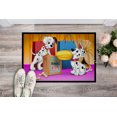 thumbnail image 2 of Carolines Treasures APH9063MAT Dalmatians Tapis Intérieur Ou Extérieur Collation Time, 18 x 27 Po., 2 of 4