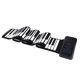 thumbnail image 2 of Teclado electrónico portátil de 88 teclas enrollable a mano con batería de litio de 1100 mAh incorporada, 2 of 13