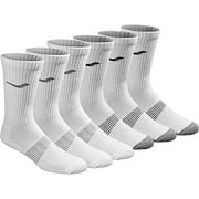 Saucony mens Multi-pack Mesh Ventilating Comfort Fit Performance Crew Socks