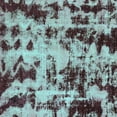 thumbnail image 1 of Ahgly Company Indoor Square Abstract Turquoise Blue Modern Area Rugs, 7' Square, 1 of 4