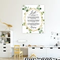 thumbnail image 5 of Koyal Wholesale Marriage Prayer Canvas Wall Art Decor, Geometric Frame with Eucalyptus Stem Design, Wedding Registry, 5 of 5