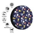 thumbnail image 4 of Naloa Colorful Jellyfish PVC Leather Spare Tire Wheel Cover for Car Truck SUV Camper Trailer Universal Fit many size16 inch, 4 of 6