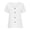 White, variant on ZKCCNUK Womens Tops Fashion Summer Short Sleeve Round-Neck Solid Casaul Tops T-shirt