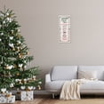 thumbnail image 3 of Stupell Industries Rustic Santa's Reindeer Holiday Painting White Framed Art Prints Wall Art, 10 x 24, 3 of 10