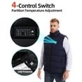 thumbnail image 3 of Heated Vest For Men Women, Warming Electric Heated Jacket, USB Rechargeable Heating Vest Lightweight, 3 of 9