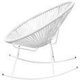 thumbnail image 6 of vidaXL Rocking Chair All Weather Resistant Patio Rocker Chair Poly Rattan, 6 of 25