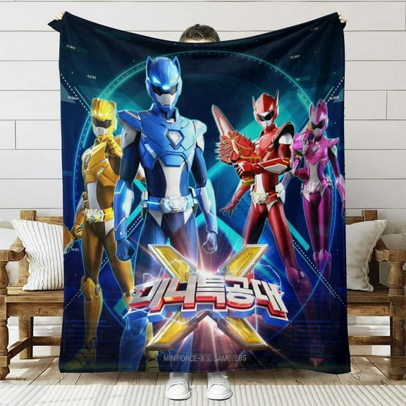 Miniforce Throw Blanket Gifts for Fans Lover Girls Boys Women Present Hoodie Him Bed 60"x80"