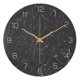 thumbnail image 1 of Reloj de pared silencioso decorado en mármol moderno, decorado para sala de estar, baño, dormitorio, oficina, 1 of 6