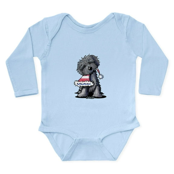 CafePress - Bouvier Des Flandres Long Sleeve Infant Bodysuit - Long Sleeve Cotton Baby Bodysuit