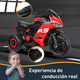 thumbnail image 5 of Mini Moto Eléctrica Infantil Recargable Honey Whale BDQ-6288 Rojo, 5 of 6