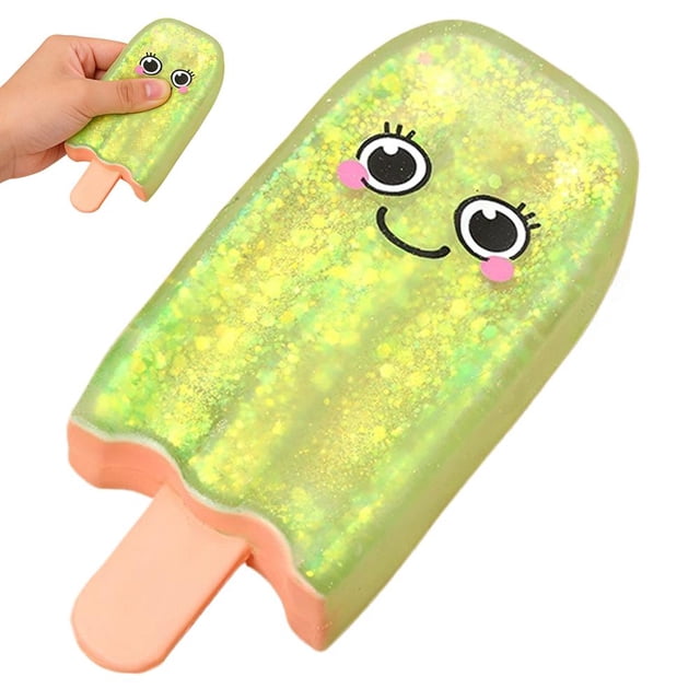 Crème Glacée Aromatisée au Bonbon Doux Ralentit la Croissance et Réduit le Stress Jouet LeXia Poudre Dorée Crème Glacée Jouet Ouvert Ensemble Sucette Maltée Jouet Anti-Stress