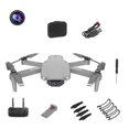thumbnail image 1 of Drone 6 Axis Gyro Drone Cámara dual WiFi Control remoto Quadcopter Juguete volador plegable, Gris Inevent EL003191-02, 1 of 7
