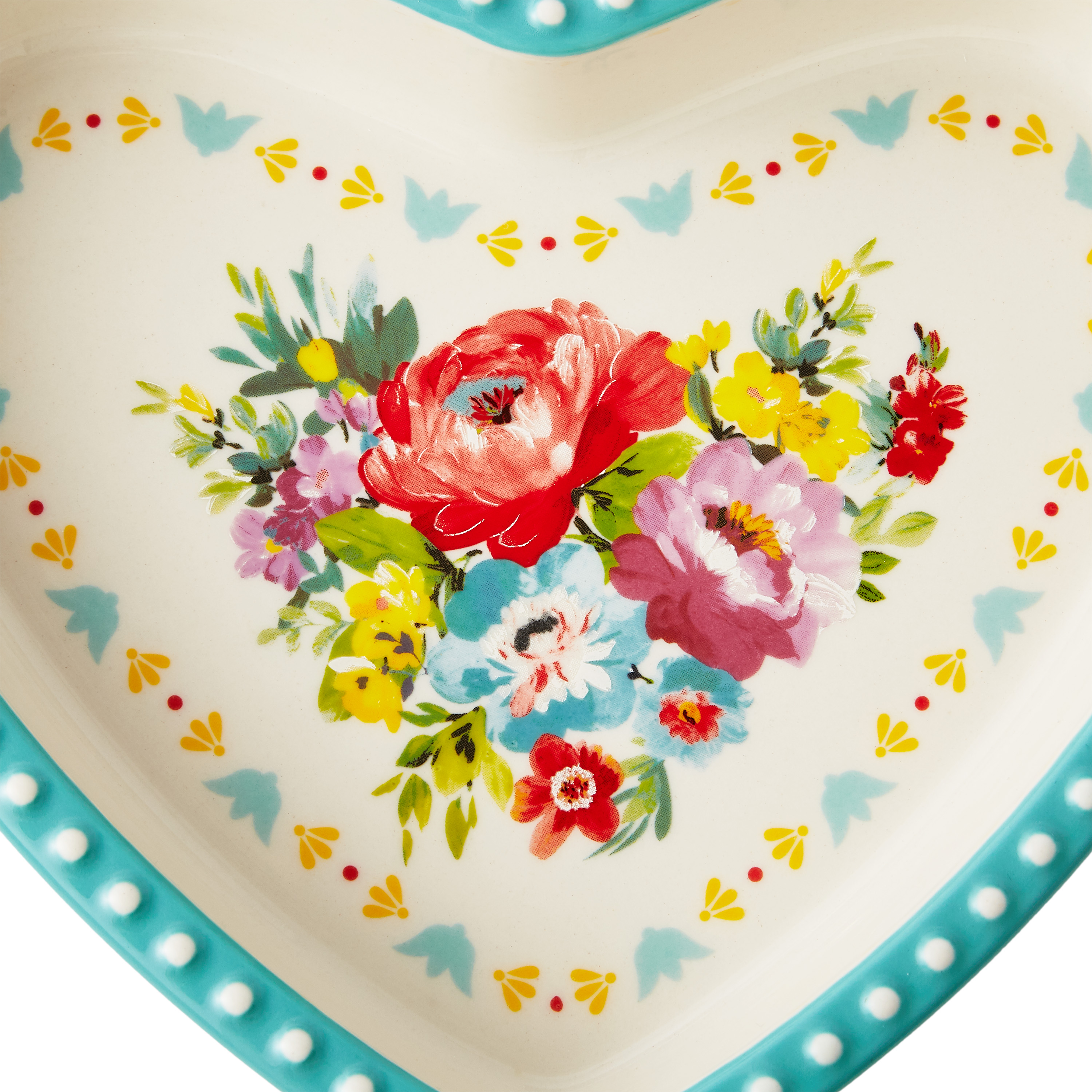 The Pioneer Woman 2-Piece Heart Shaped Ceramic Dish - image 4 of 5