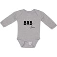 thumbnail image 3 of Inktastic Easter BRB Jesus Boys or Girls Long Sleeve Baby Bodysuit, 3 of 5