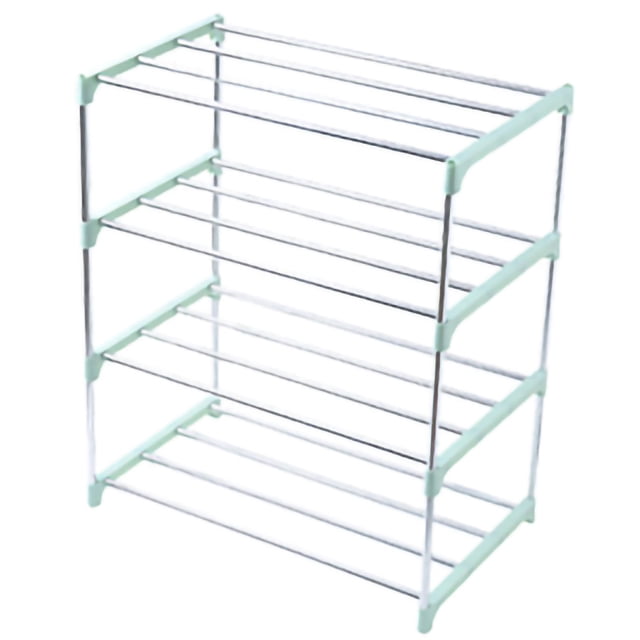Shoe Rack Shoe Storage Rack Stainless Steel Shoe Organizer Stainless Steel Shoe Storage Organizer Stainless Steel Shoe Rack Multilayer Assemble Shoe Storage Rack DIY Reinforced For