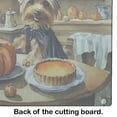 thumbnail image 5 of Carolines Treasures DAC1818LCB 15 x 12 in. Unisex Silky Terrier Fall Kitchen Pumpkins Glass Cutting Board - Large, 5 of 5