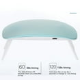 thumbnail image 3 of UV Nail Lamp, 6W Portable Foldable Handheld Fast Curing Dryer LED Nail Lamp UV Nail Lamp Mini UV LED Nail Light Fast Drying Gel Polish Curing Light for Nail Salon Home DIY, 3 of 7