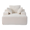 White, variant on Weetoo Single Sleeper Sofa Sectional Chaise Couch with Throw Pillows for Living Room, No Assembly Required