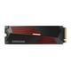 thumbnail image 1 of SSD Samsung 990 Pro Rojo con Disipador de Calor de 4 TB para Playstation 5, 1 of 7
